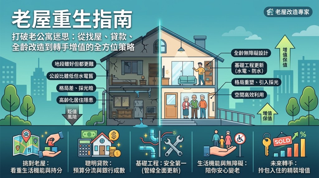 老屋不再越老越值錢？！賭都更不如賭自己的眼光！